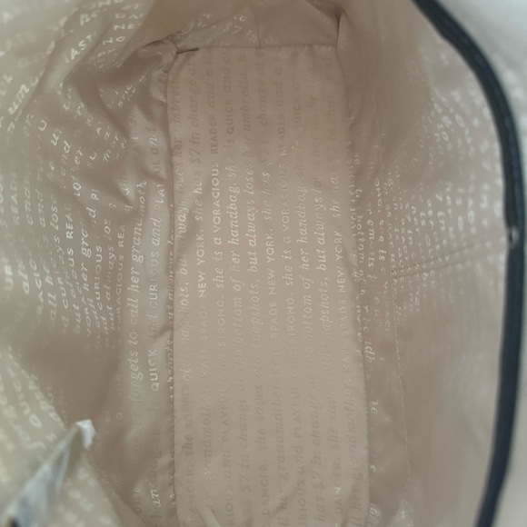 Kate Spade Story Book Cedar Street Flag Stripes Maise Satchel NWT - Picture 10 of 14